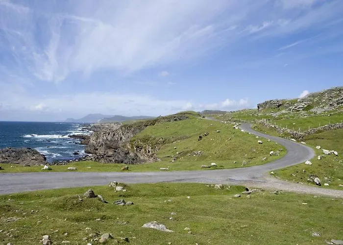 度假居 Kearneys Cottage, Dugort, Achill Island, County Mayo - 3 Bedroom Sleeps 6